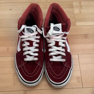 Maroon Vans